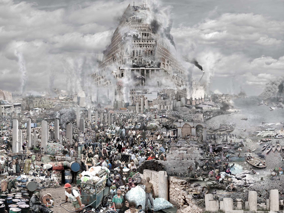 The tower of Babel: Pollution, 2011